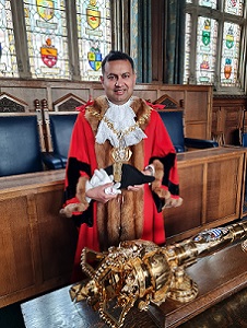 Cllr Syed Hussain, Mayor of East Staffordshire